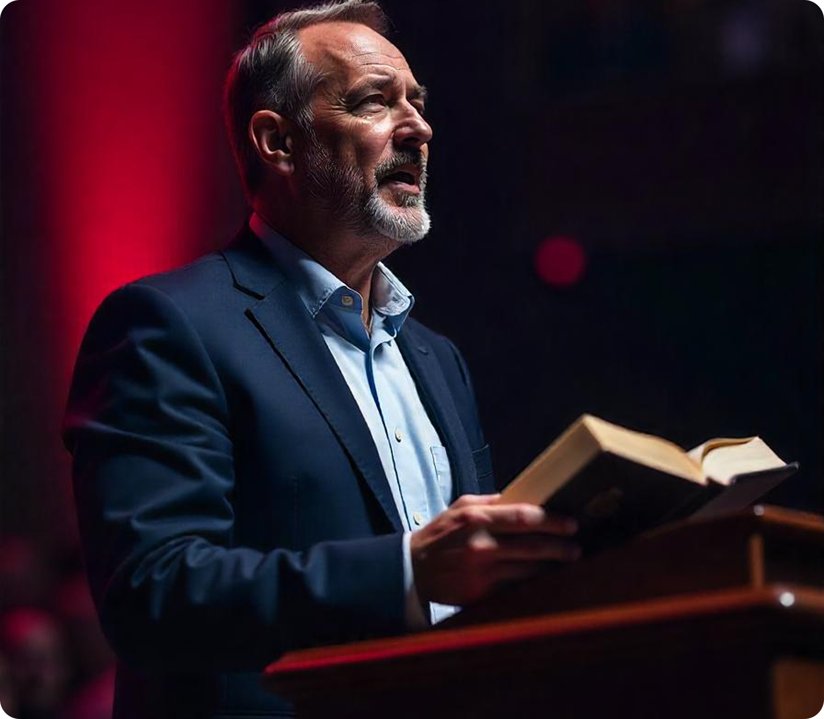 Pessoa estudando a Bíblia